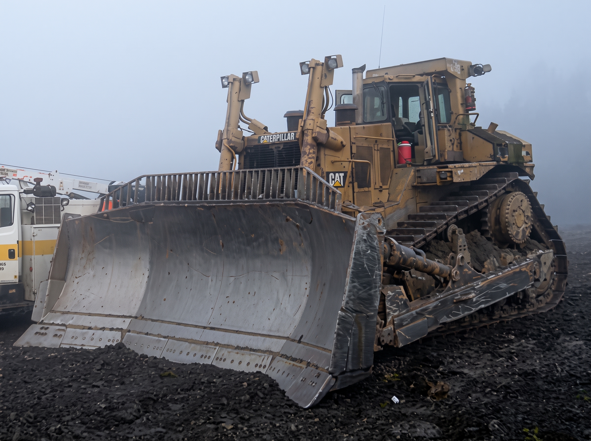 CAT D11R: accionamiento de ventilador hidráulico